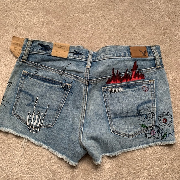 Denim/jeans shorts - Picture 2 of 2
